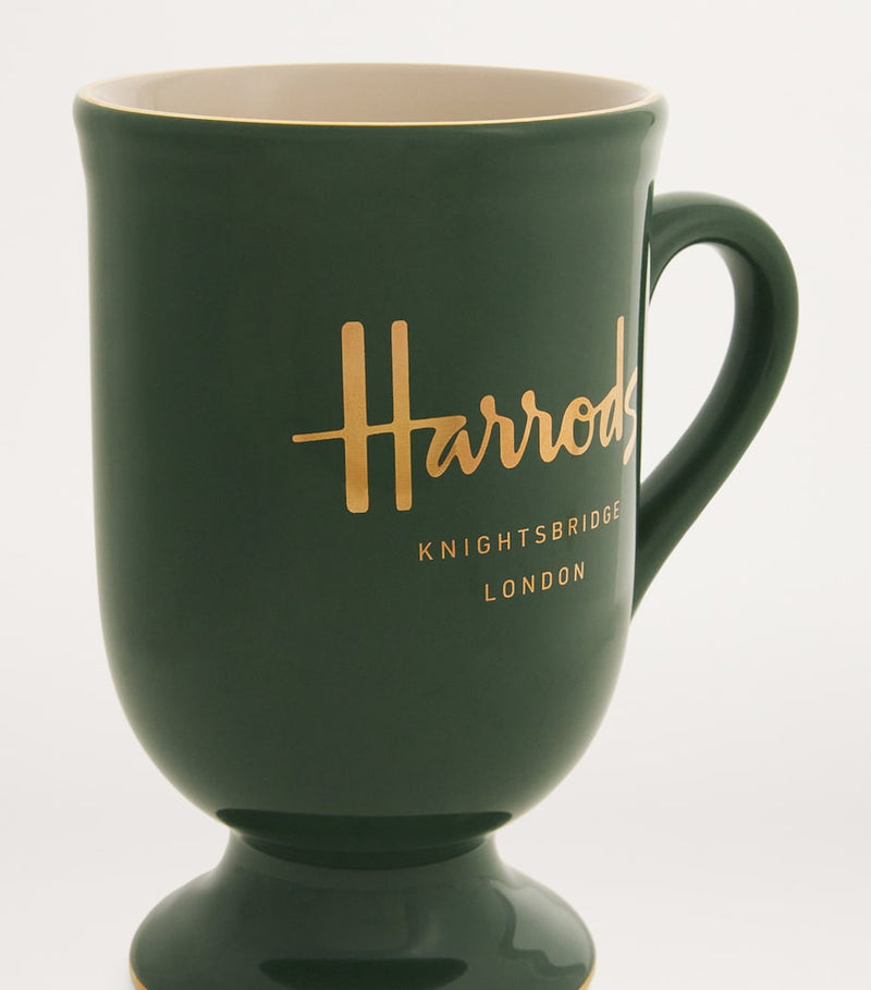 Harrods pedestal mug 13cm, imported from the UK