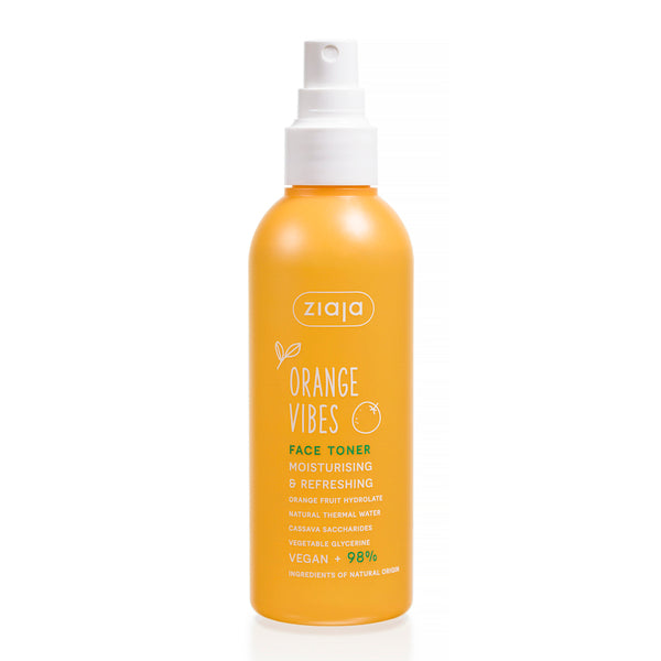 Ziaja Orange Vibes face toner 190ml (British brand)