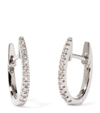 Annoushka Eclipse diamond hoop earrings - British product