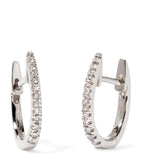 Annoushka Eclipse diamond hoop earrings - British product
