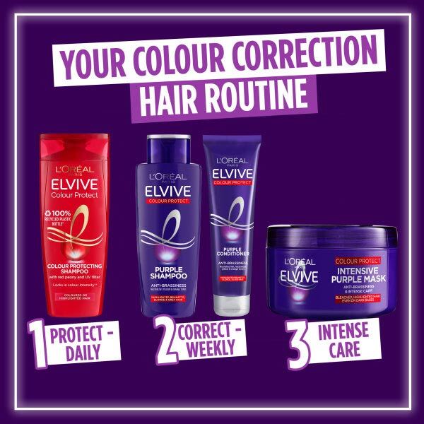 Elvive Colour Protect Purple Conditioner 150ml GOODS Superdrug   