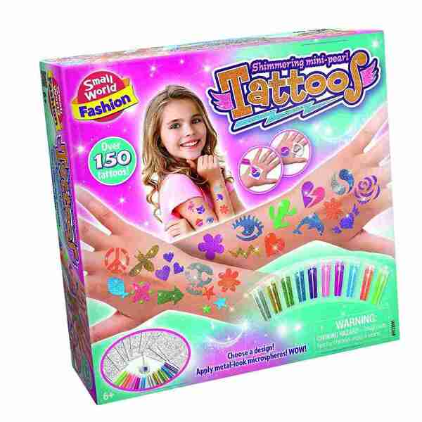 Small World Toys shimmering mini pearl tattoo kit, UK version