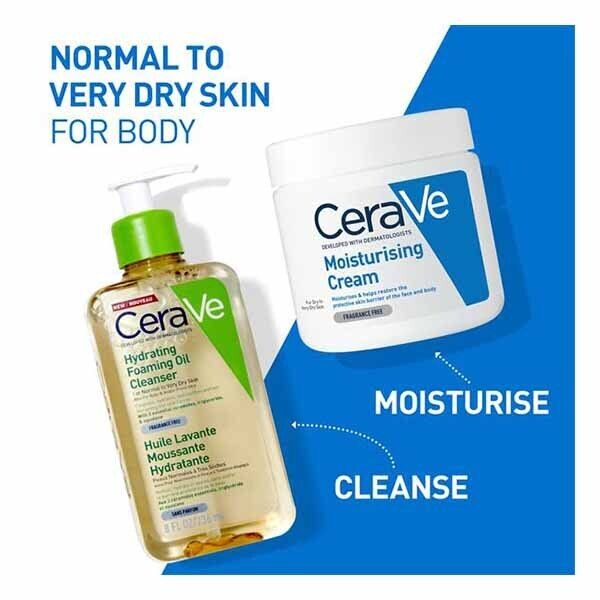 Cerave Hydrating Foaming Oil Cleanser  473Ml GOODS Superdrug   