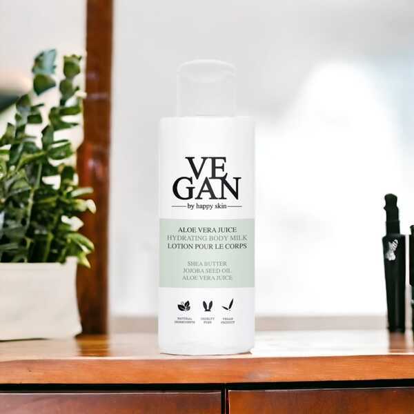Vegan by Happy Skin Aloe Vera Hydrating Body Milk 100ml