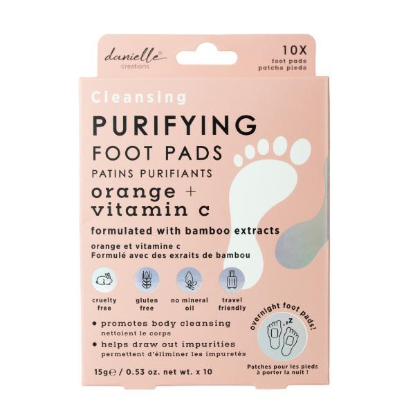 Danielle Creations overnight purifying foot pads 10pcs, imported from the UK