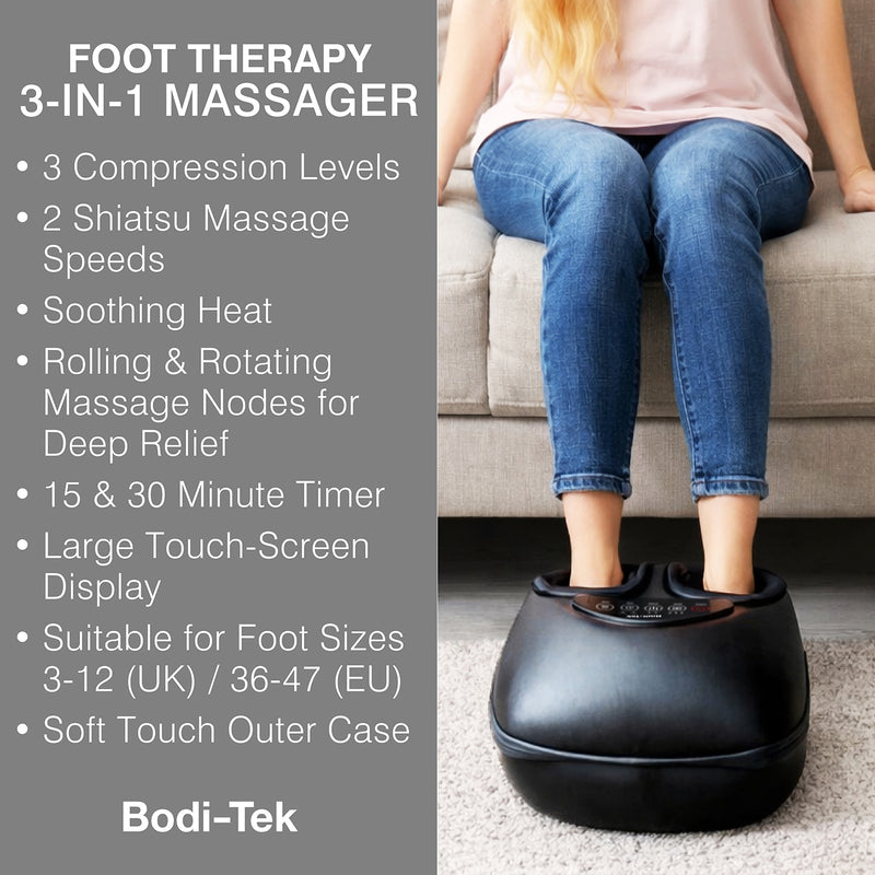 Bodi-Tek 3-in-1 foot massager (British brand)