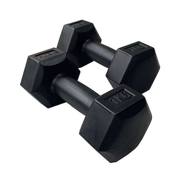 HXGN hex dumbbell set 12kg - British product