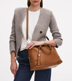 Aspinal of London Hudson bowling bag midi leather, UK version