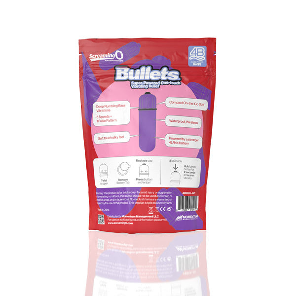 Screaming O 4B Grape bullet vibrator (British brand)