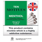 10 Motives Menthol Refills 16mg GOODS Superdrug   