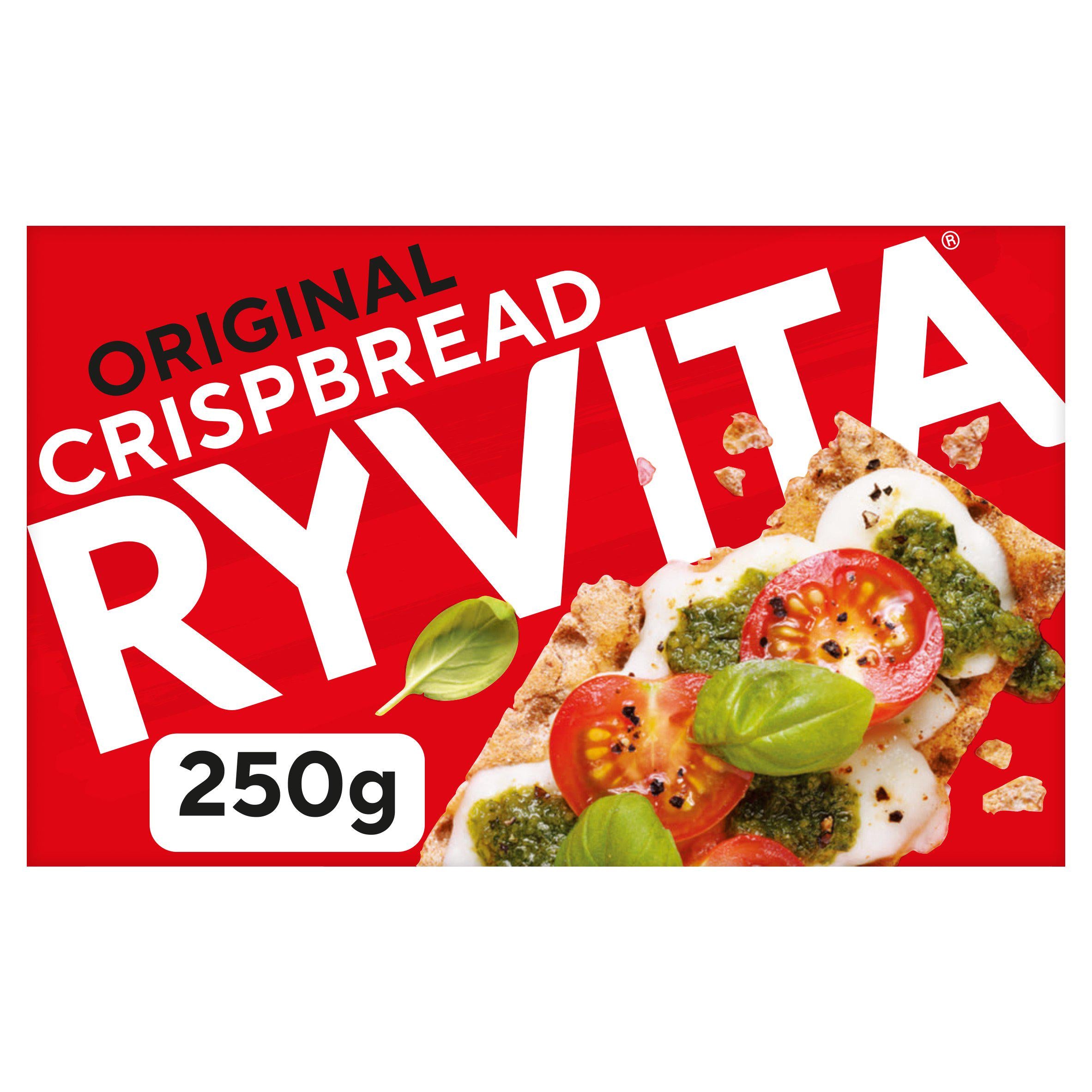 Ryvita Original Crispbread Crackers 250g Crispbreads & flatbreads Sainsburys   