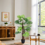 Livingandhome Artificial Palm Tree 120cm, UK version
