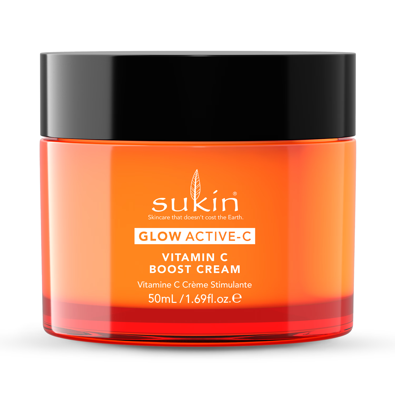 Sukin Glowactive-C vitamin C face cream 50ml, imported from the UK