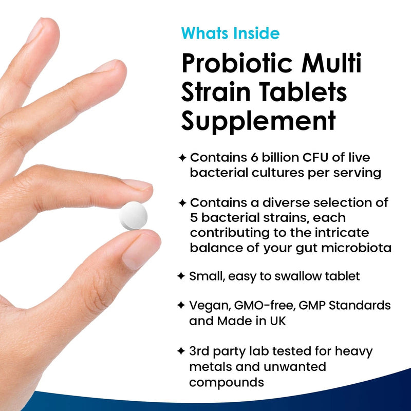 New Leaf Products probiotic multi strain tablets 120 tablets - British product
