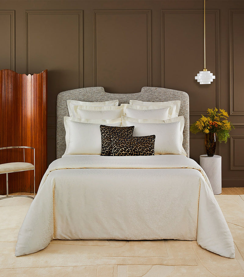 Yves Delorme Leopard Square Cushion Cover 45cm x 45cm (British brand)