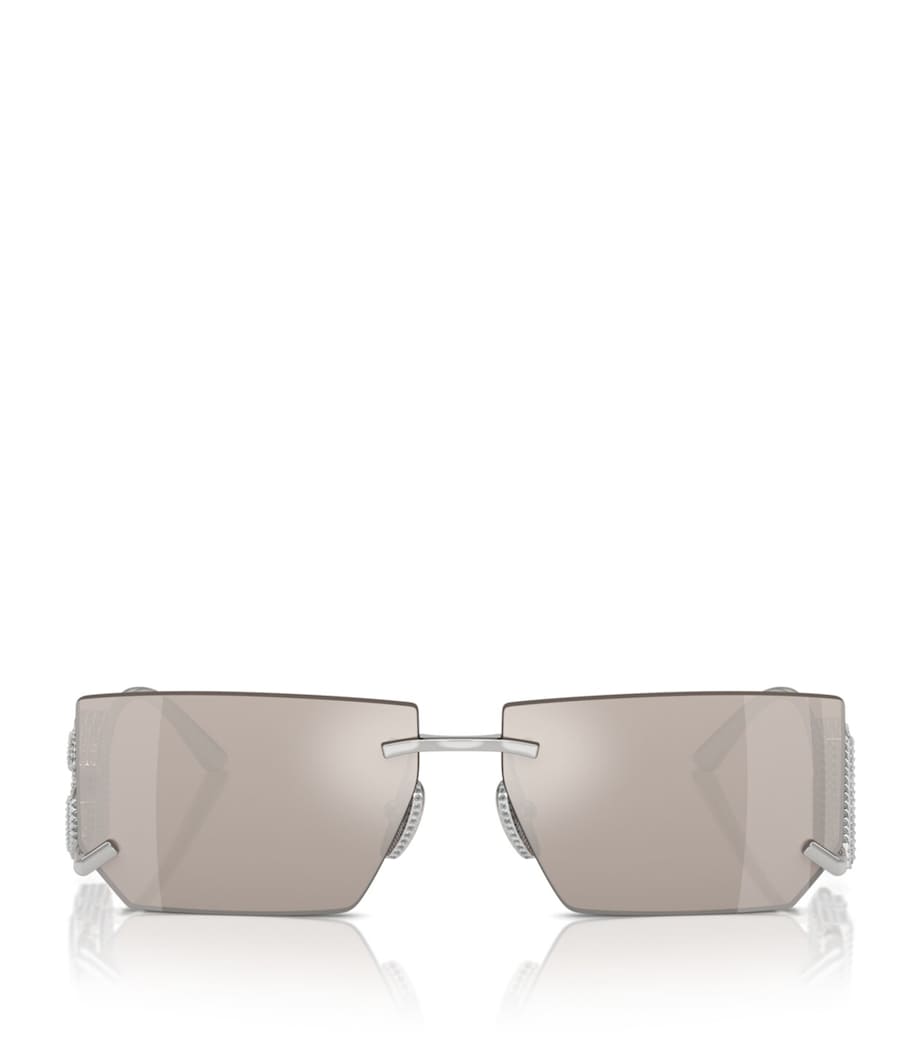 Dolce&Gabbana mirrored sunglasses metal frame (British brand)