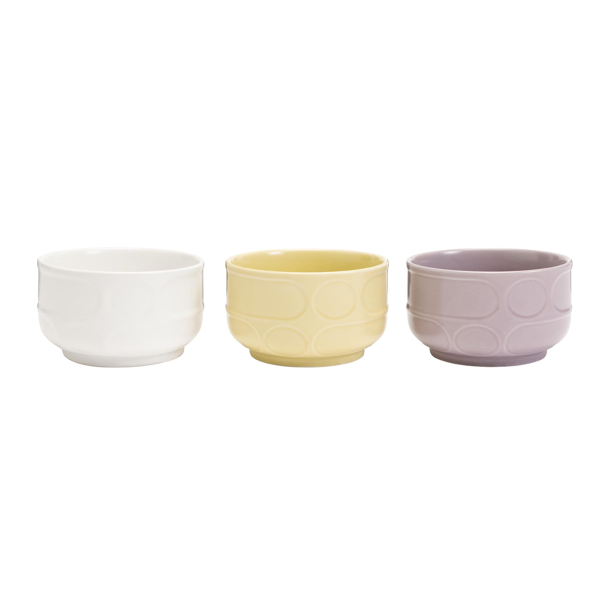 Habitat Matte White Cereal Bowl Assortment GOODS Sainsburys   