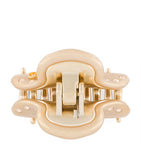 Alexandre de Paris gold-plated crystal-embellished claw hair clip 4.5cm, UK version