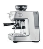 Sage Barista Express Impress coffee machine with integrated grinder and 2L water tank (British brand)