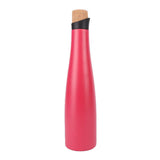 Myga vase bottle pink 700ml capacity, imported from the UK