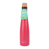 Myga vase bottle pink 700ml capacity, imported from the UK