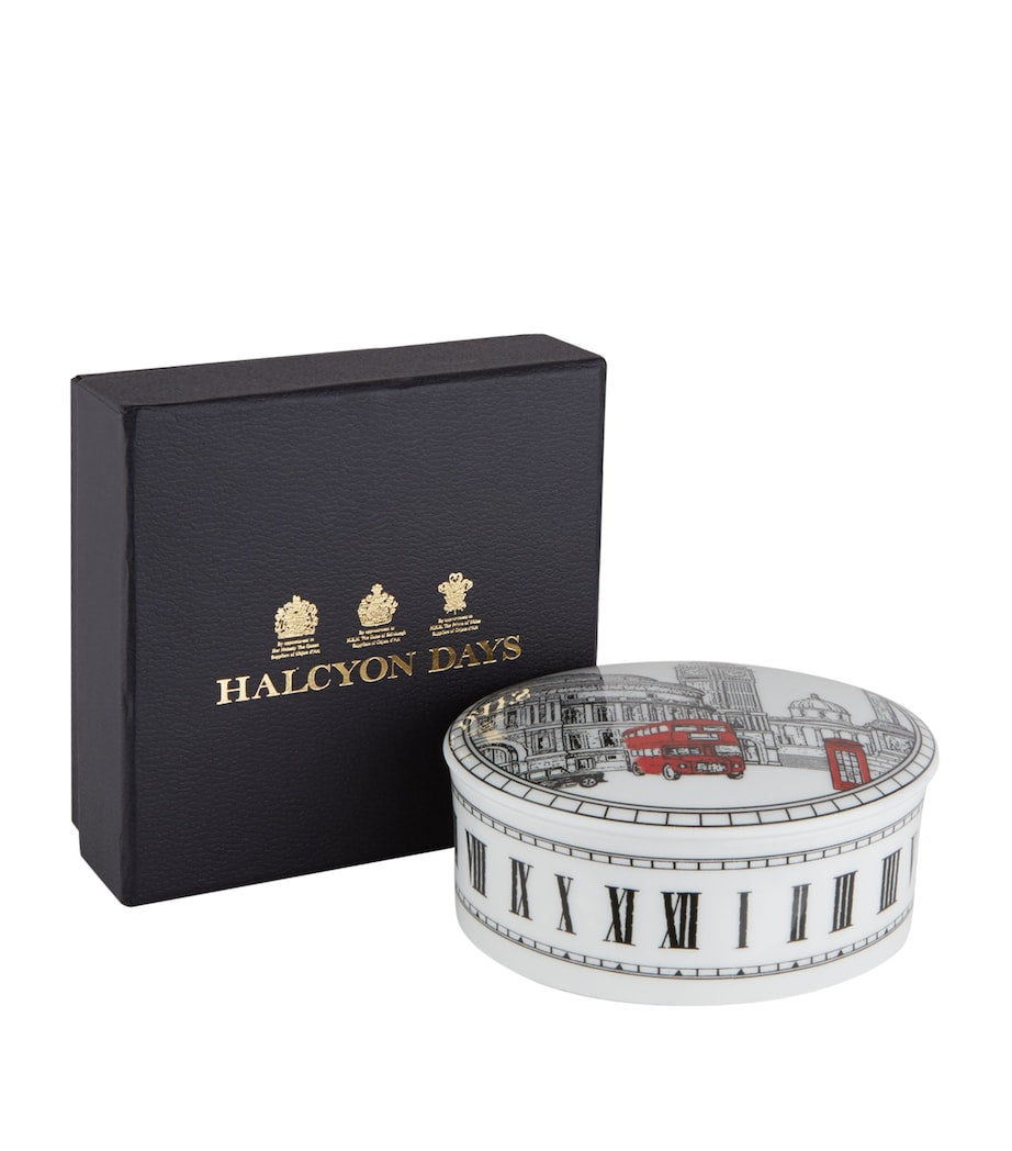 Halcyon Days London Icons trinket box, UK version