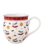 Villeroy & Boch porcelain rocking horse Toy's Delight 6-piece breakfast set (British brand)
