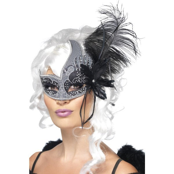 Smiffys Dark Angel masquerade eyemask - UK version