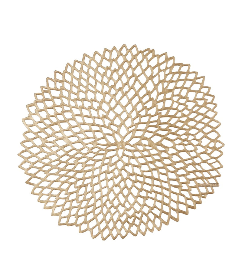 Chilewich Dahlia Round Placemat 40cm - British product