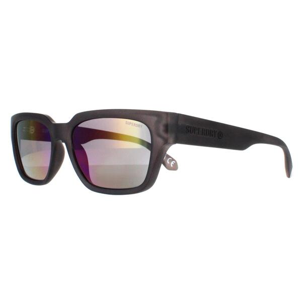 Superdry 5004 black mirrored sunglasses for men, UK version