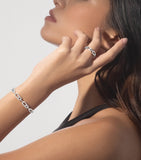Messika Move Link white gold diamond bracelet 0.82ct - British product