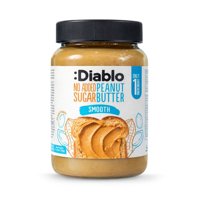 Holland & Barrett Diablo No Added Sugar Smooth Peanut Butter 350g- Buy online at McGrocer