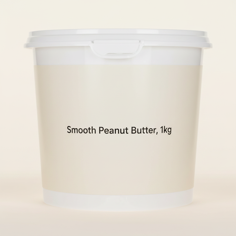 Holland & Barrett smooth peanut butter 1kg pack, UK version
