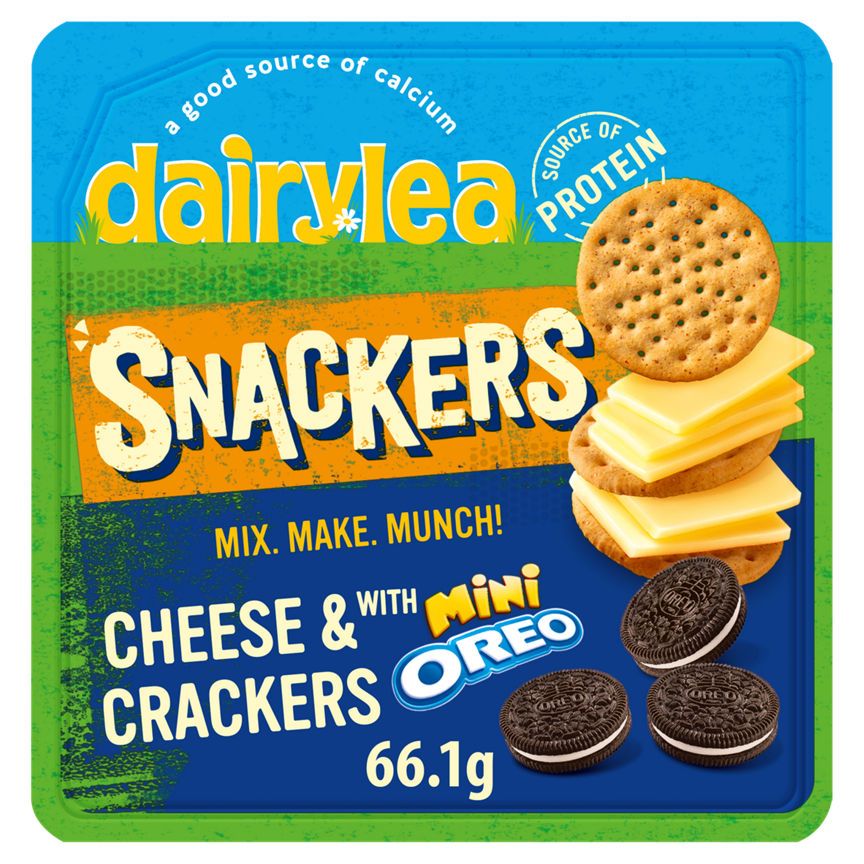 Dairylea Snackers Cheese & Crackers with Mini Oreo