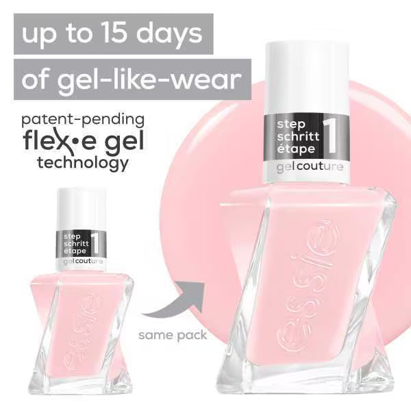 Essie Gel Couture Sheer Fantasy nail polish - British product