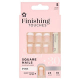 Superdrug Finishing Touches Fake Nails Short French Manicure GOODS Superdrug   