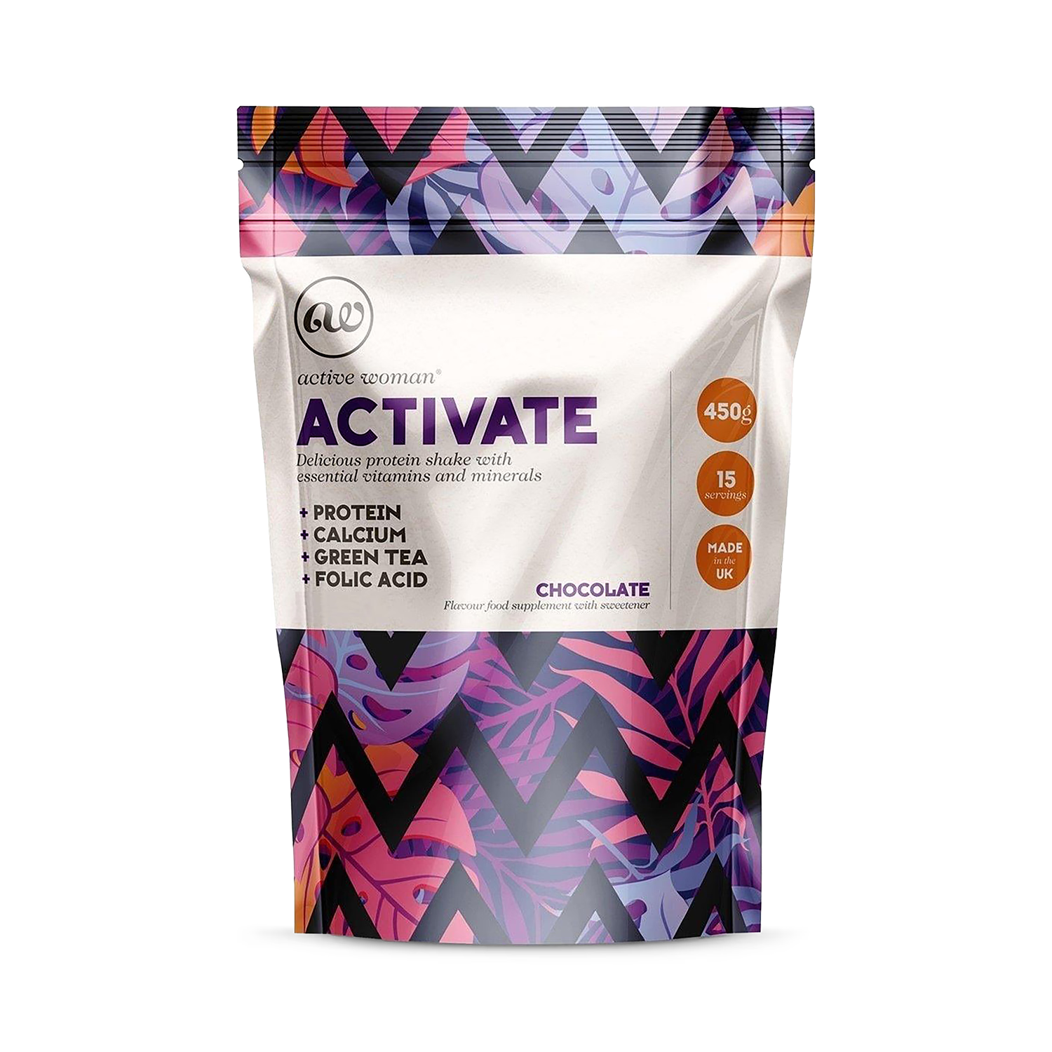 Active Woman Activate protein chocolate 450g (British brand)