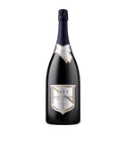 Glitrende champagneflaske juletrepynt
