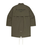 Givenchy oversized lang parka, britisk versjon