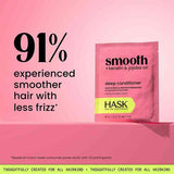Hask Keratin Smooth deep conditioner 50ml 5 pack - British product
