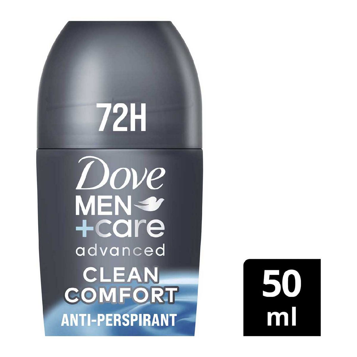 Dove Men+Care Advanced Clean Comfort Anti-Perspirant Deodorant Roll On with Triple Action Technology for 72hour protection 50ml GOODS Boots   