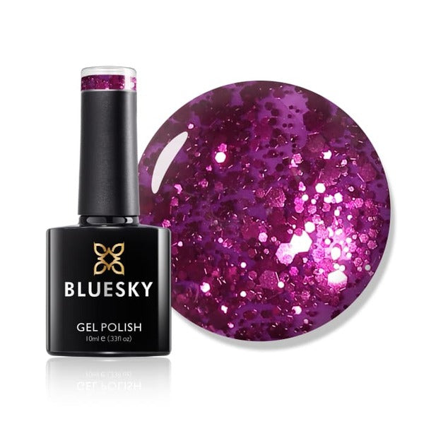 Bluesky Glitter Gel Polish Secret Santa - British product