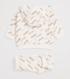 Kenzo kids cotton zip-up hoodie and sweatpants set for ages 6 months to 4 years, UK version