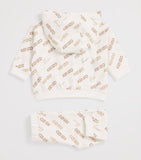 Kenzo kids cotton zip-up hoodie and sweatpants set for ages 6 months to 4 years, UK version