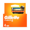 Gillette Fusion5 razor refills 4 count, imported from the UK