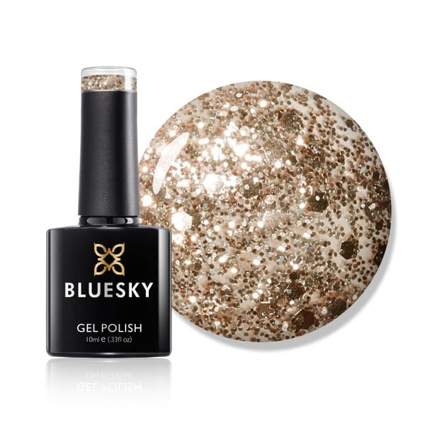 Bluesky Gold Button Gel Polish - British product