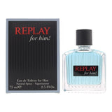 Replay For Him! Eau De Toilette 75ml GOODS Superdrug   