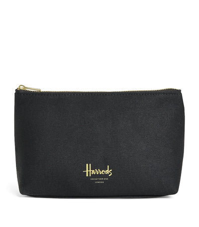 Harrods Harrods Small Logo Cosmetic Bag- Buy online at McGrocer