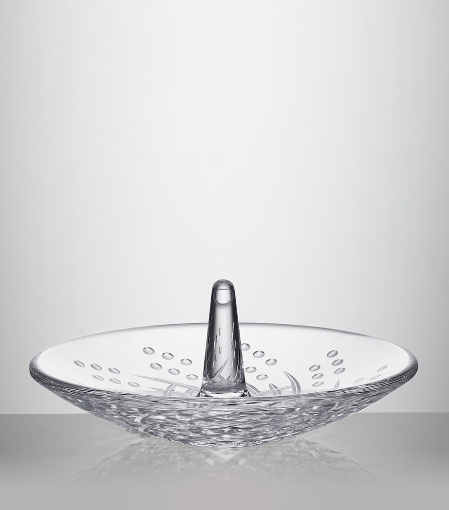 Waterford crystal ring holder Celebrations with karo cuts - British product