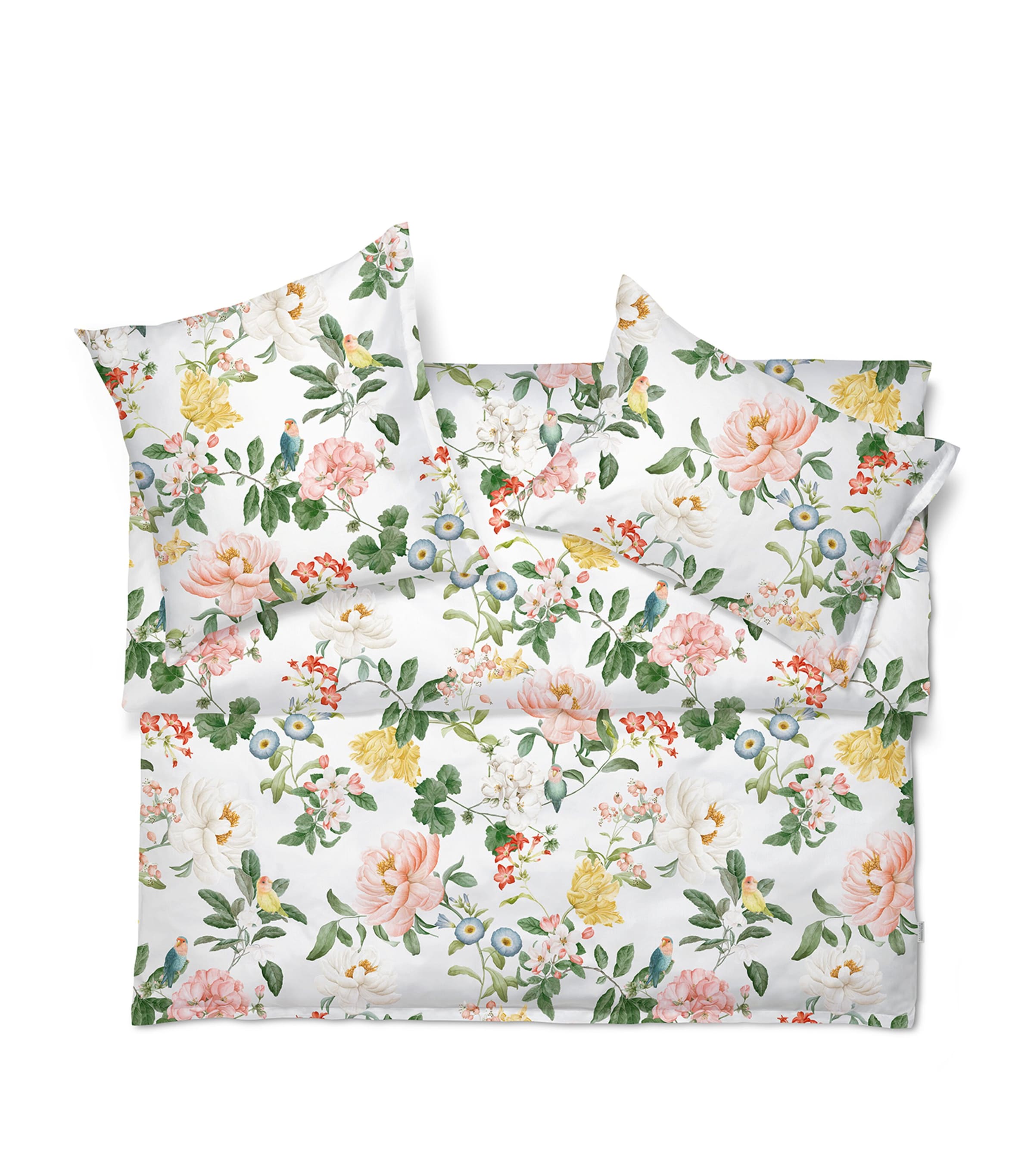 Schlossberg floral cotton flat sheet 280cm x 290cm (British brand)